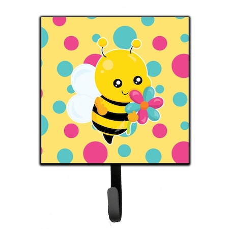 Carolines Treasures Bee With Flower Leash or Key Holder BB7097SH4